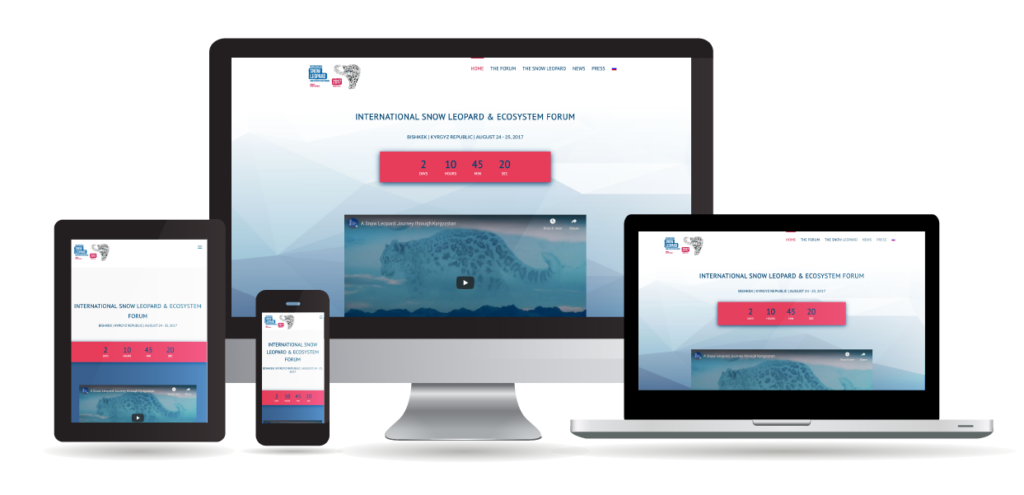 Different devices displaying the GSLEP website to show responsible design.